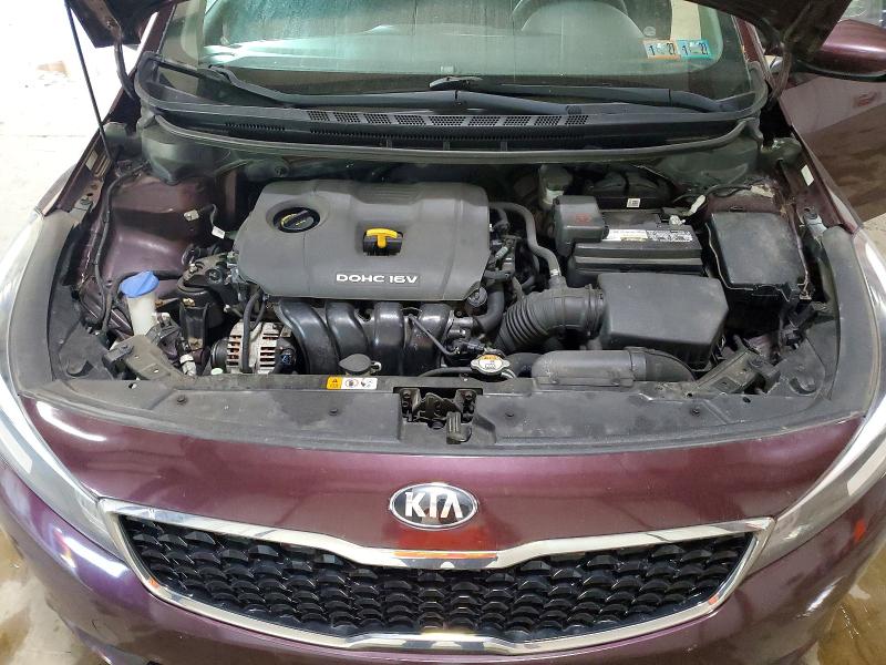 2018 Kia Forte მანქანა იყიდება აუქციონზე, vin: 3KPFK4A77JE178732, აუქციონის ნომერი: 53735316