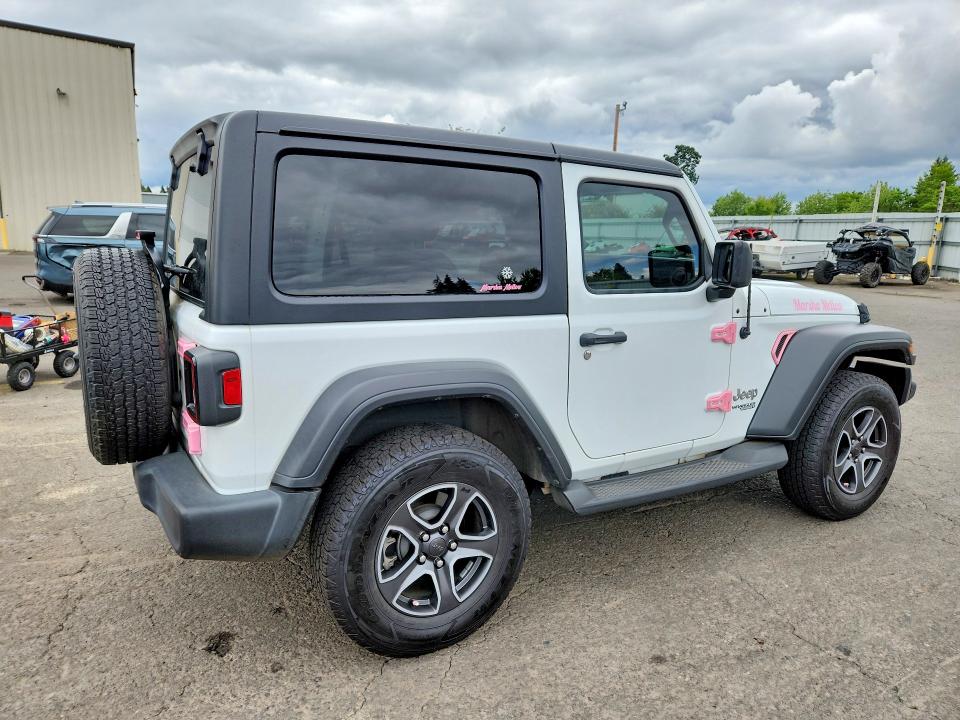 54882096 :رقم المزاد ، 1C4GJXAN0LW104343 vin ، 2020 Jep Wrangler مزاد بيع