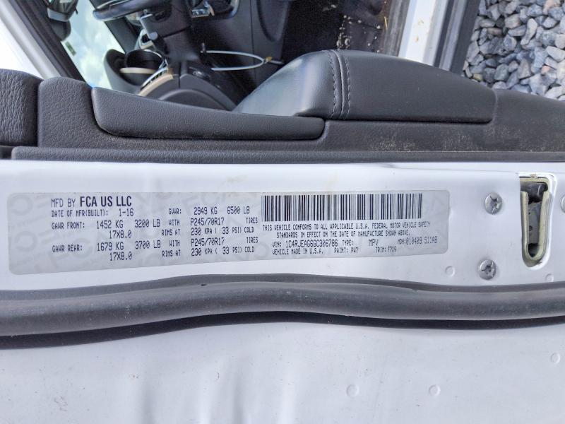 Aukcja sprzedaży 2016 Jeep Grand Cherokee, vin: 1C4RJEAG6GC306786, numer aukcji: 59932726