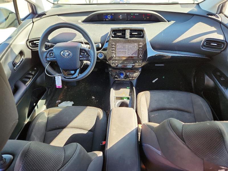 53137886 :رقم المزاد ، JTDKAMFU9M3143945 vin ، 2021 Toyota Prius مزاد بيع