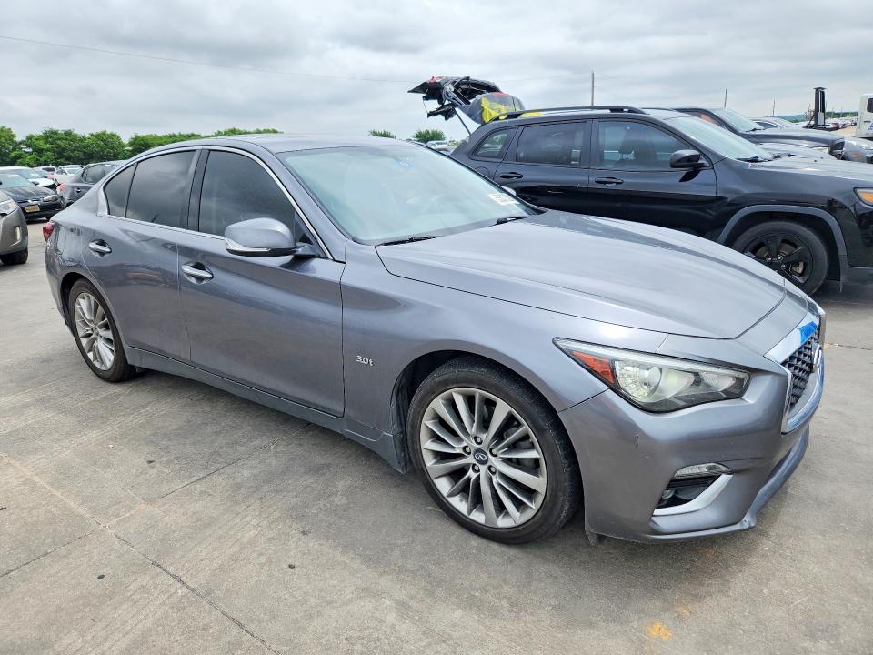 53537526 :رقم المزاد ، JN1EV7AP7KM512798 vin ، 2019 Infiniti Q50 مزاد بيع