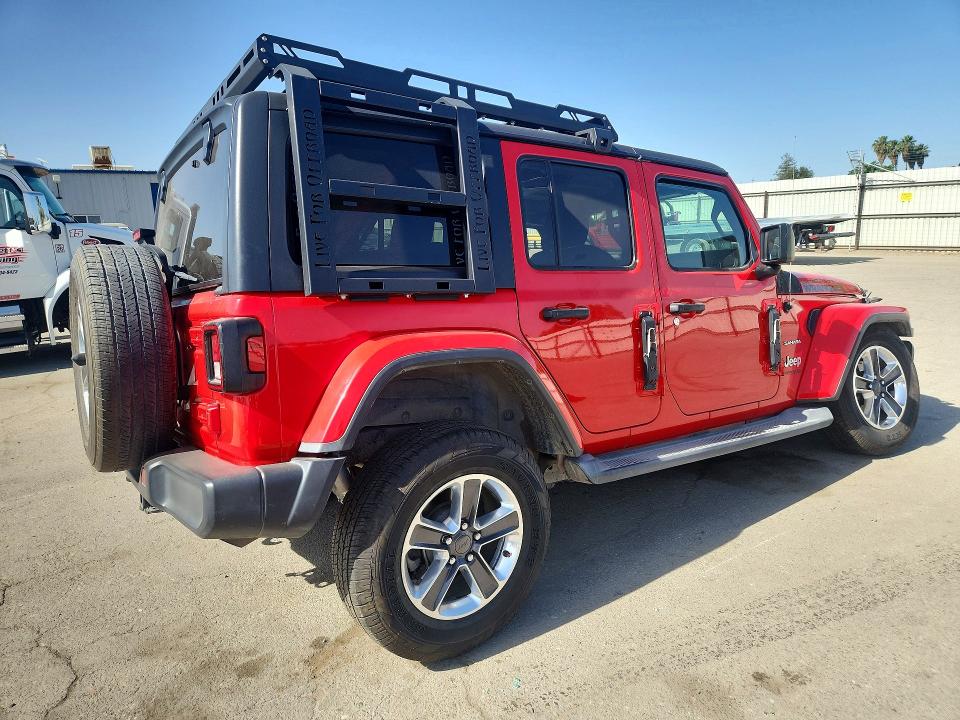 53768296 :رقم المزاد ، 1C4HJXEG9KW543359 vin ، 2019 Jeep Wrangler Unlimited مزاد بيع