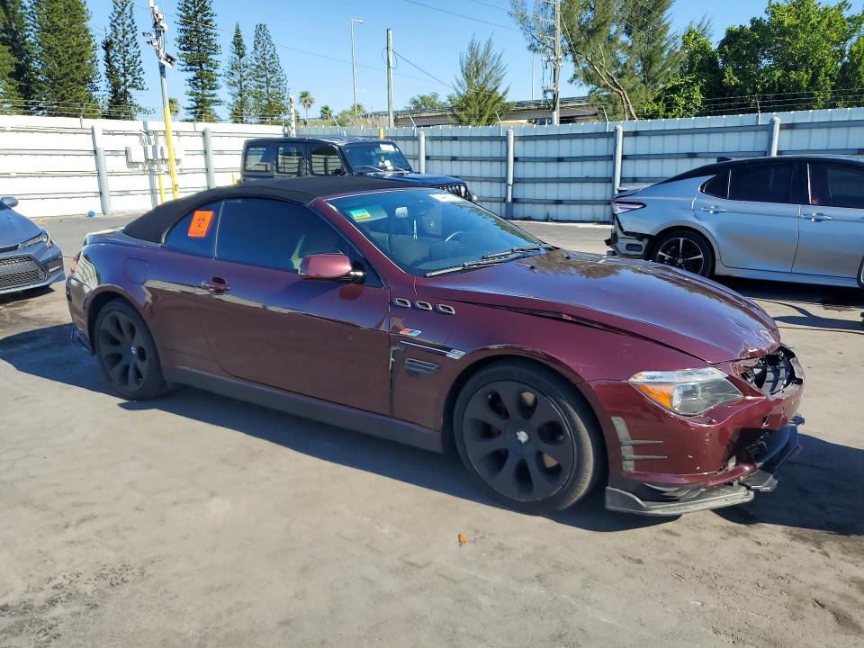 52440176 :رقم المزاد ، WBAEK13577CN83010 vin ، 2007 Bmw 650 مزاد بيع