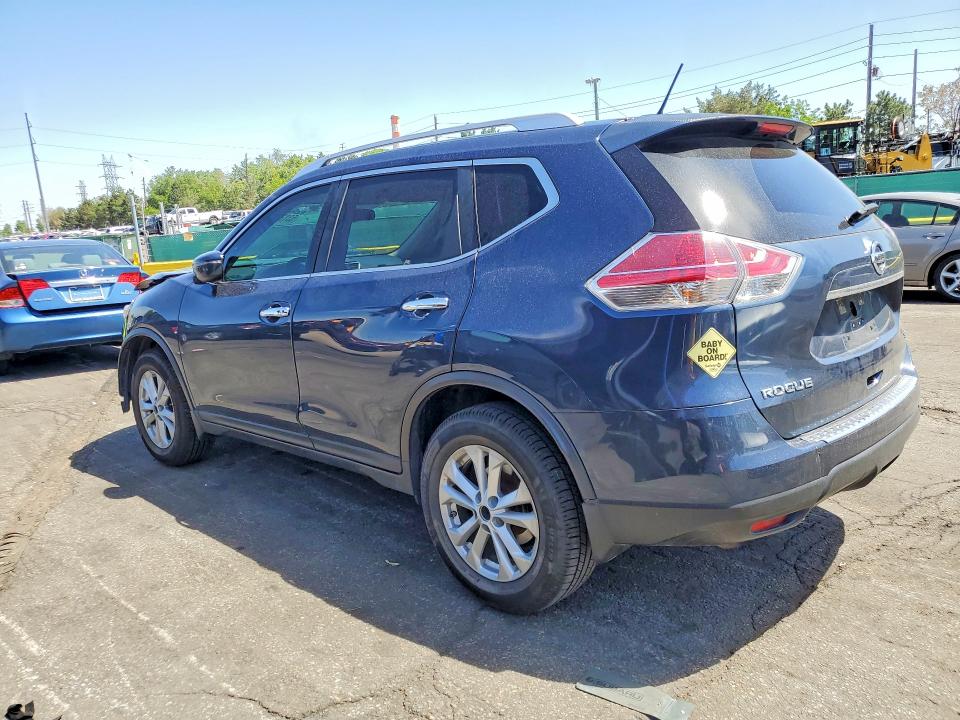 2016 Nissan Rogue მანქანა იყიდება აუქციონზე, vin: KNMAT2MV0GP614268, აუქციონის ნომერი: 53128536