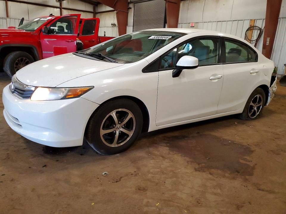 2012 Honda Civic მანქანა იყიდება აუქციონზე, vin: 2HGFB2F50CH326529, აუქციონის ნომერი: 53808046