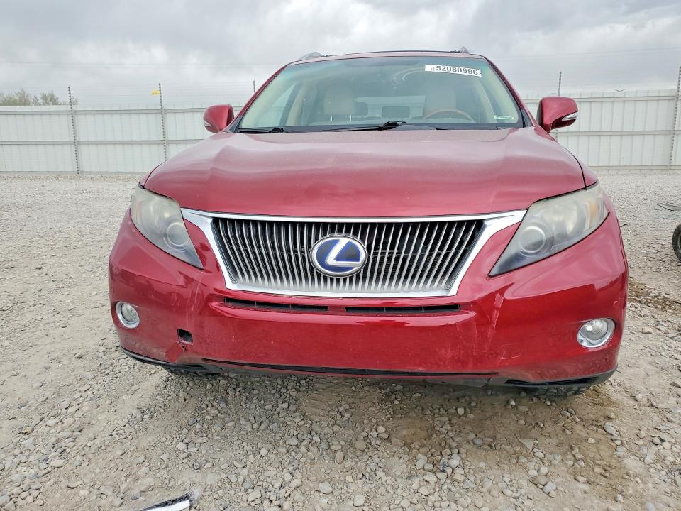 52080996 :رقم المزاد ، JTJBC1BA2A2025027 vin ، 2010 Lexus Rx 450h مزاد بيع