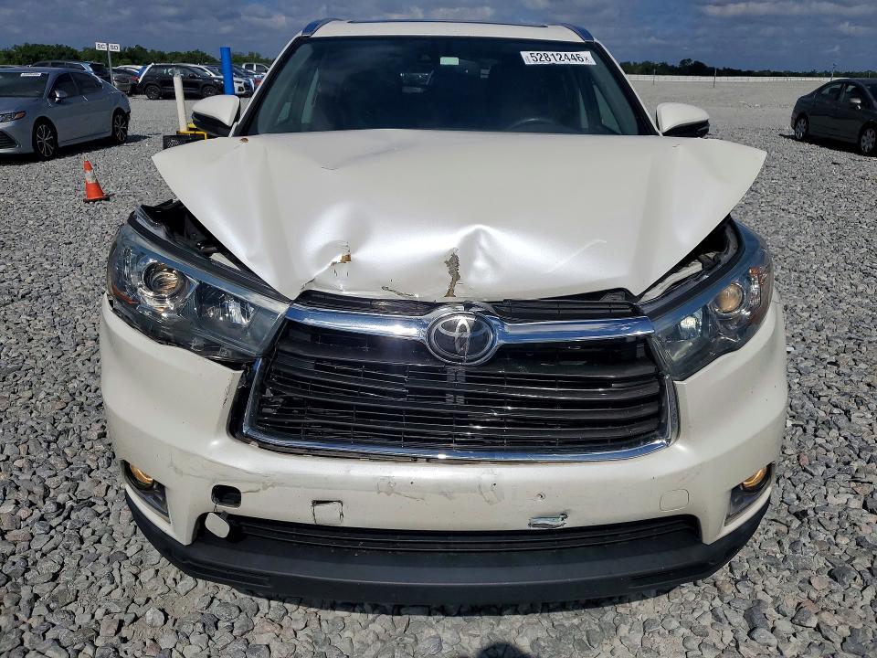 52812446 :رقم المزاد ، 5TDDKRFH5FS075585 vin ، 2015 Toyota Highlander مزاد بيع