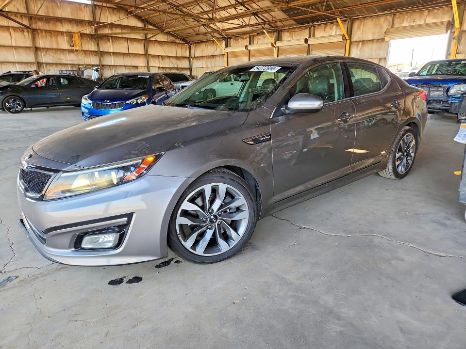 2015 Kia Optima მანქანა იყიდება აუქციონზე, vin: 5XXGR4A65FG402814, აუქციონის ნომერი: 54972886