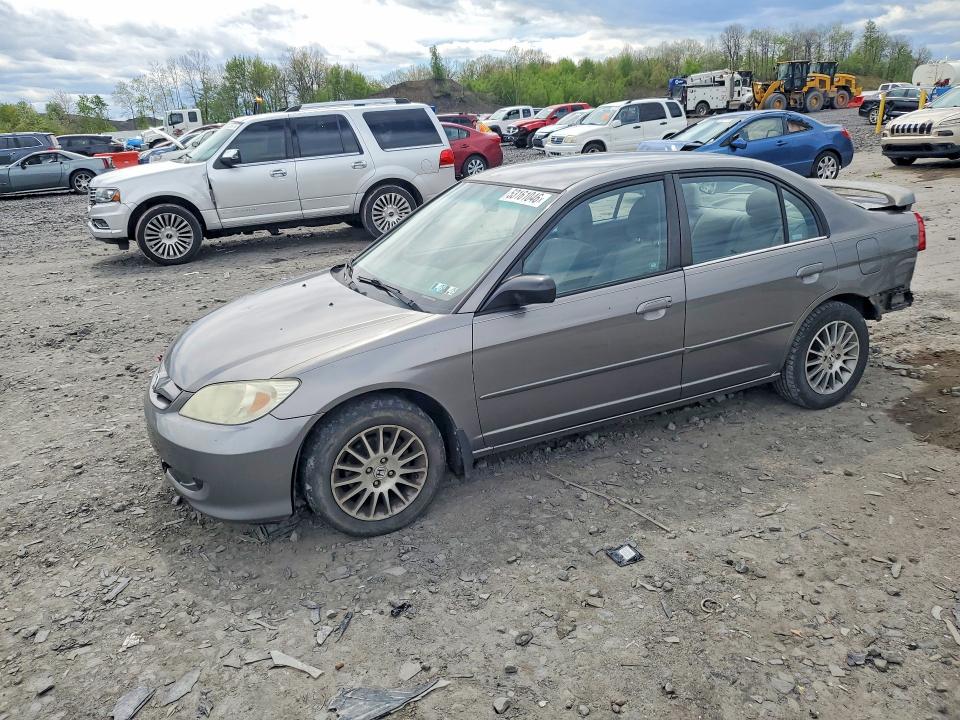 Продаж на аукціоні авто 2005 Honda Civic, vin: 2HGES16575H598598, номер лоту: 53161046