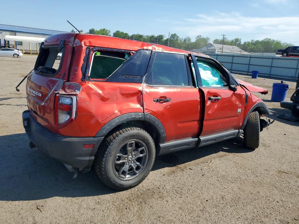 54155686 :رقم المزاد ، 3FMCR9B61PRD44306 vin ، 2023 Ford Bronco Sport مزاد بيع