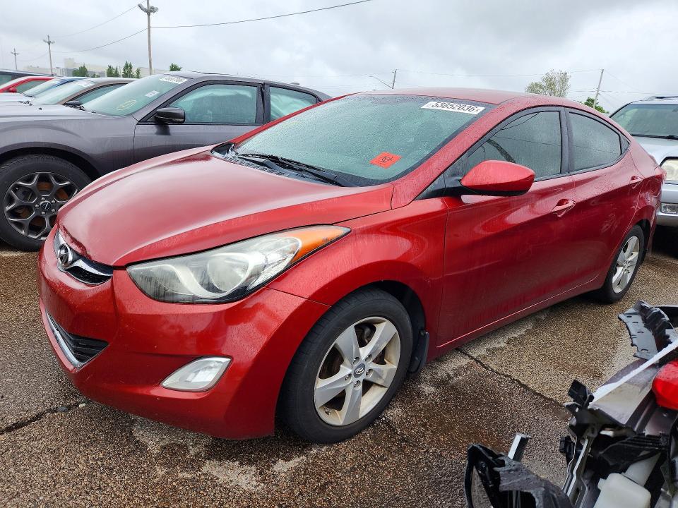 Продаж на аукціоні авто 2012 Hyundai Elantra, vin: KMHDH4AE6CU251531, номер лоту: 53852036