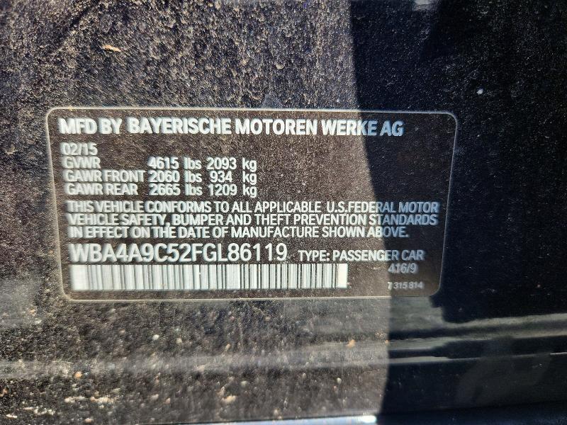 Продажа на аукционе авто 2015 Bmw 428, vin: WBA4A9C52FGL86119, номер лота: 54611976
