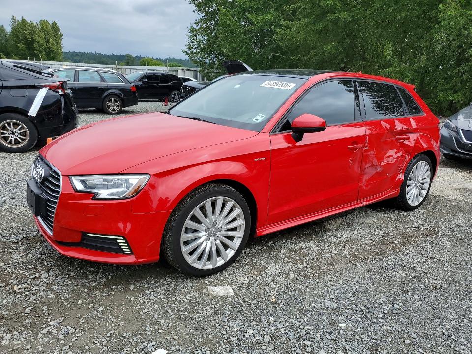 2017 Audi A3 მანქანა იყიდება აუქციონზე, vin: WAUUPBFF7HA049168, აუქციონის ნომერი: 55356936