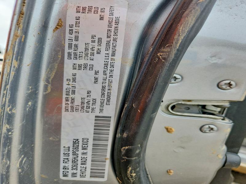 Продажа на аукционе авто 2023 Ram 2500, vin: 3C6UR5HJ8PG602854, номер лота: 52916916