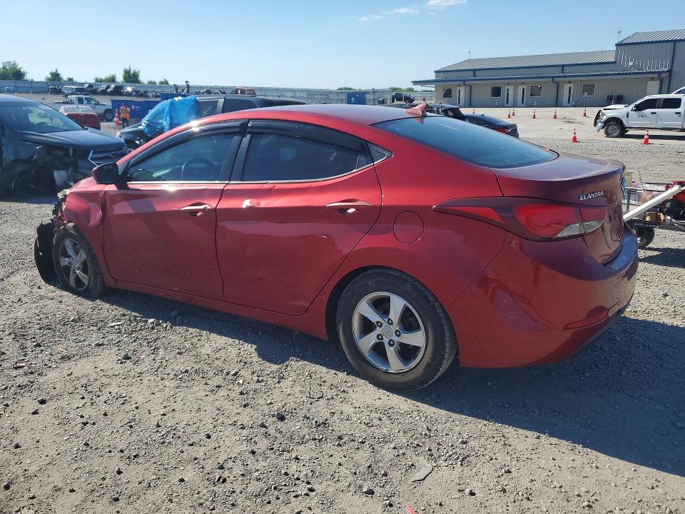 2015 Hyundai Elantra მანქანა იყიდება აუქციონზე, vin: 5NPDH4AE0FH576288, აუქციონის ნომერი: 53246506
