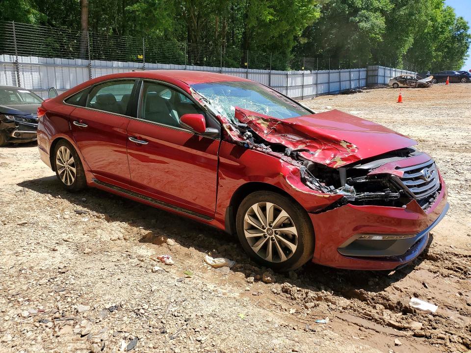2015 Hyundai Sonata მანქანა იყიდება აუქციონზე, vin: 5NPE34AF0FH167249, აუქციონის ნომერი: 53812106