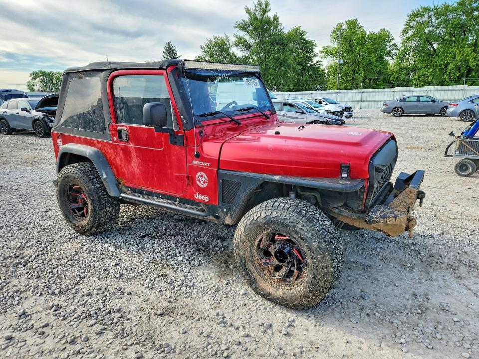 Продажа на аукционе авто 2006 Jeep Wrangler / Tj, vin: 1J4FA49S26P769936, номер лота: 53019566