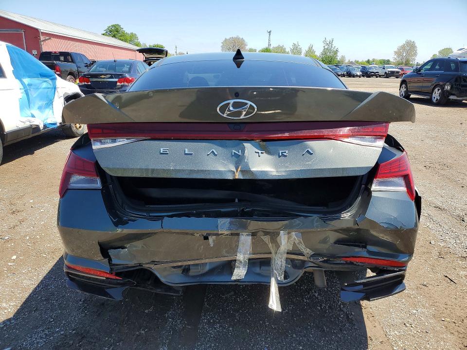 54849816 :رقم المزاد ، KMHLN4AG3NU361655 vin ، 2022 Hyundai Elantra مزاد بيع