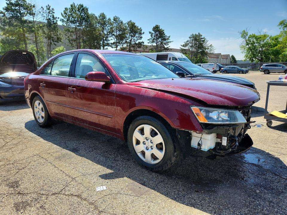 52952796 :رقم المزاد ، 5NPET46C68H309606 vin ، 2008 Hyundai Sonata مزاد بيع