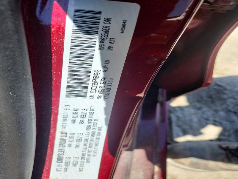 2015 Chrysler 200 მანქანა იყიდება აუქციონზე, vin: 1C3CCCBB0FN594240, აუქციონის ნომერი: 52720526