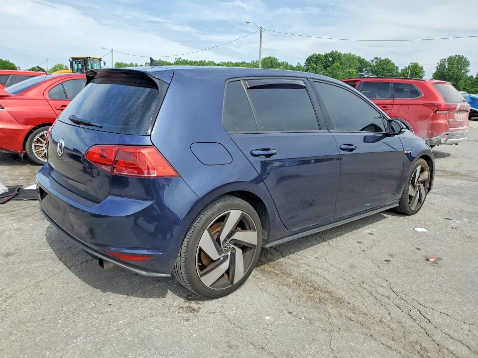 2017 Volkswagen Gti მანქანა იყიდება აუქციონზე, vin: 3VW447AU6HM072715, აუქციონის ნომერი: 55319926