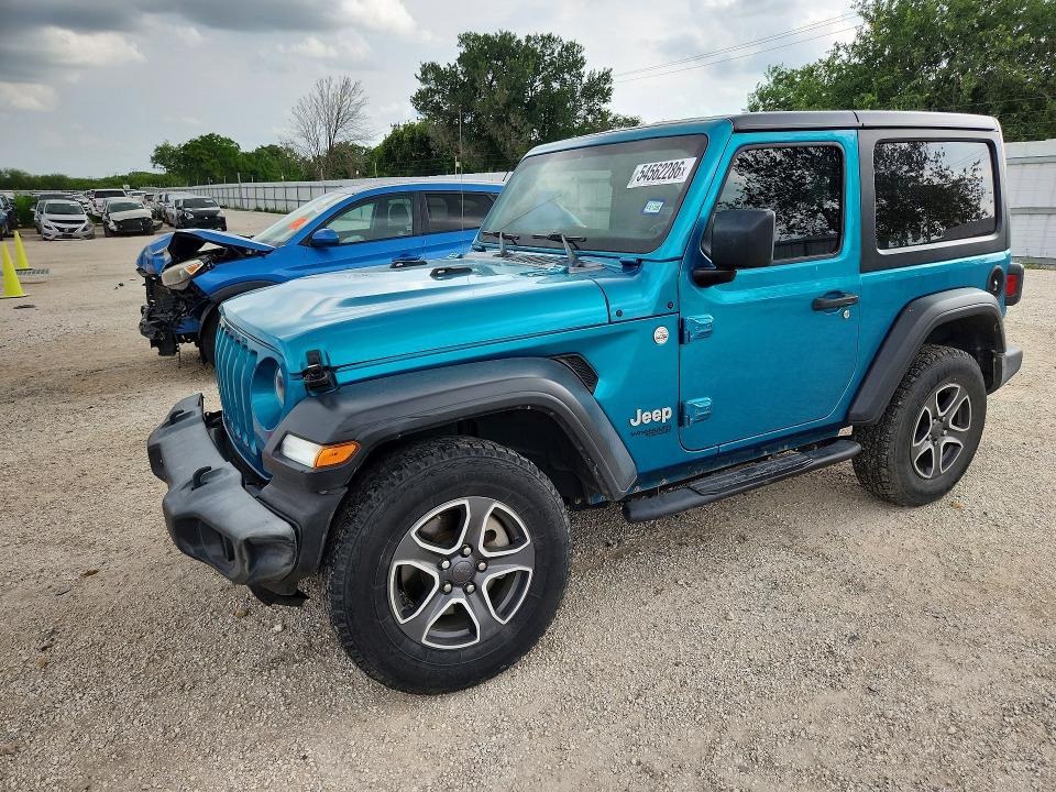 Продажа на аукционе авто 2020 Jeep Wrangler, vin: 1C4GJXAG7LW219281, номер лота: 54562286