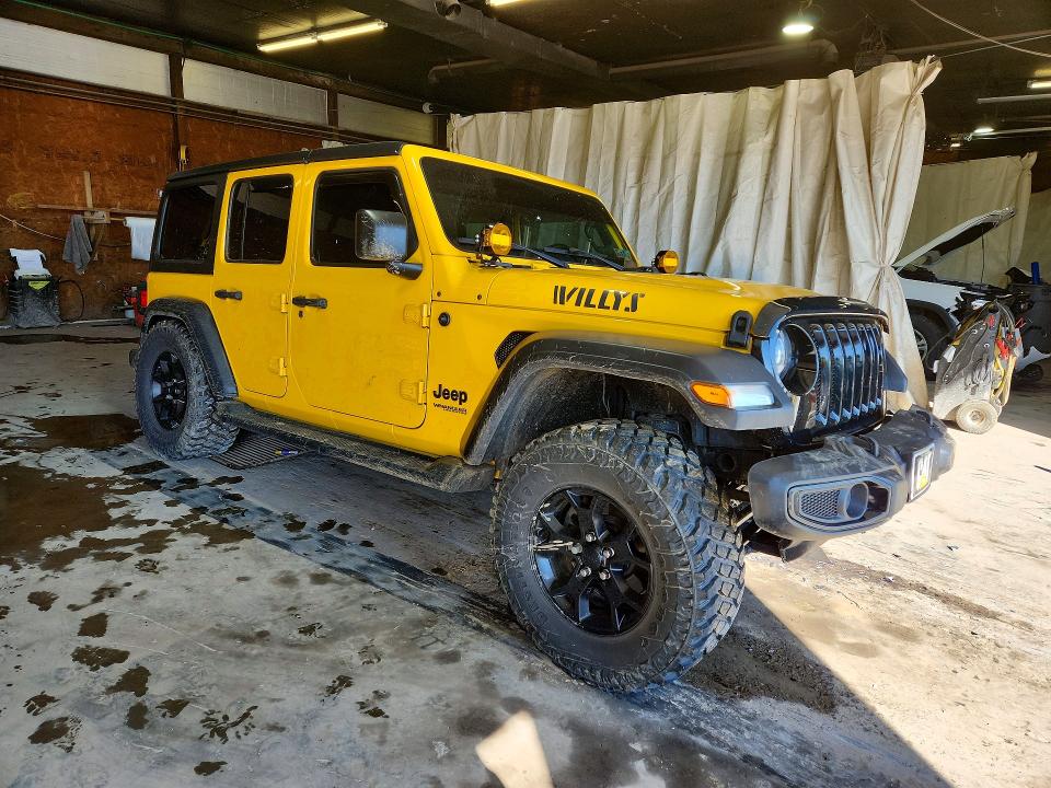 Продажа на аукционе авто 2021 Jeep Wrangler Unlimited, vin: 1C4HJXDN9MW566675, номер лота: 53468816