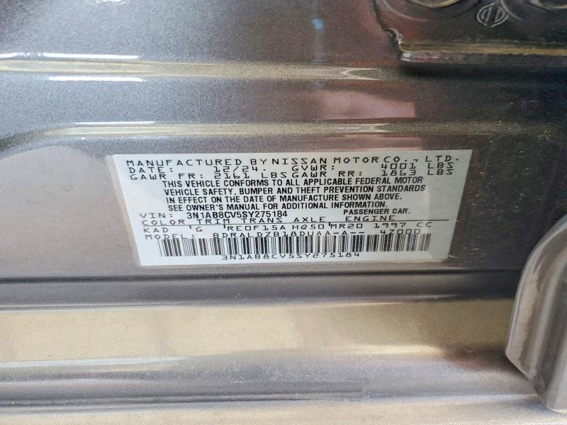 52486196 :رقم المزاد ، 3N1AB8CV5SY275184 vin ، 2025 Nissan Sentra مزاد بيع