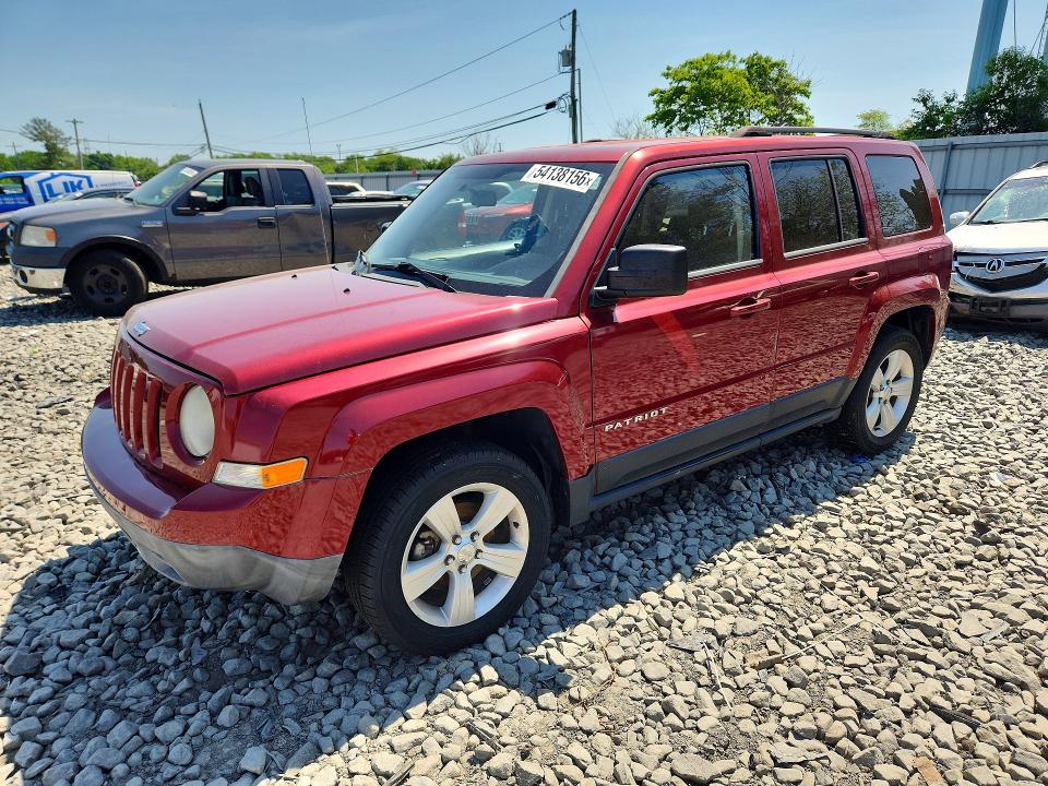 Продажа на аукционе авто 2013 Jeep Patriot, vin: 1C4NJPBB3DD130640, номер лота: 54138156