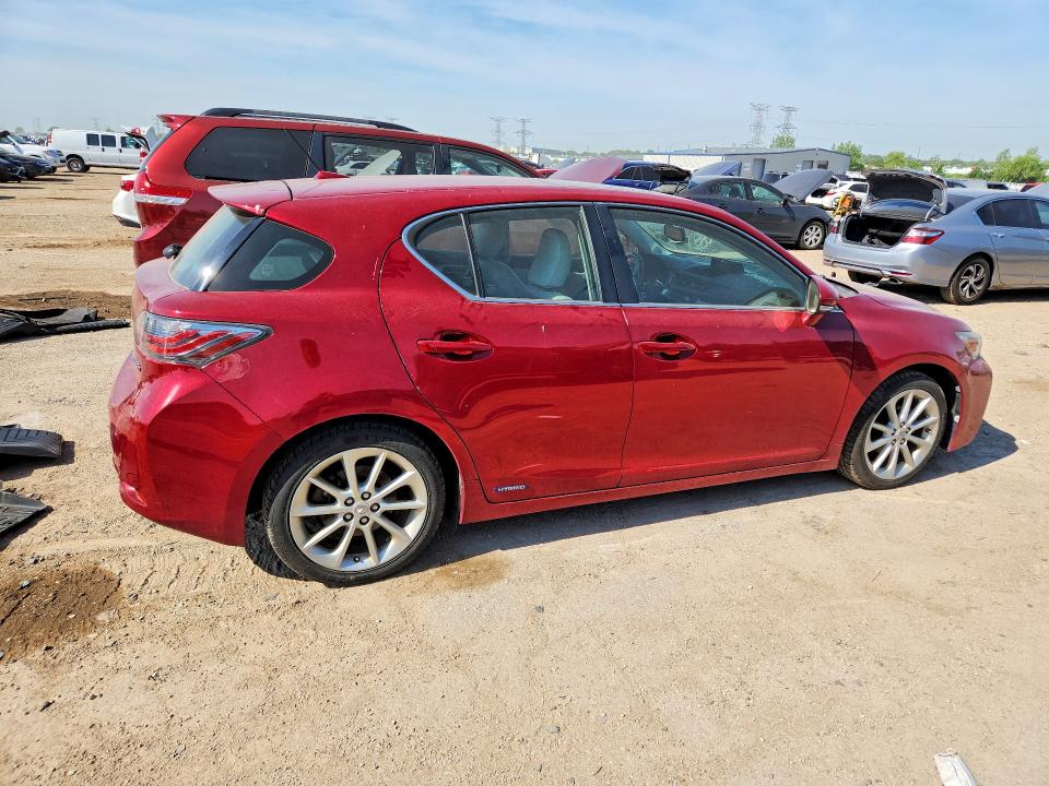 2012 Lexus Ct მანქანა იყიდება აუქციონზე, vin: JTHKD5BH2C2082480, აუქციონის ნომერი: 54866346