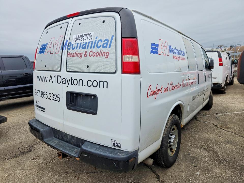 Aukcja sprzedaży 2013 Chevrolet Express G3500, vin: 1GCZGTCB5D1119163, numer aukcji: 54494076