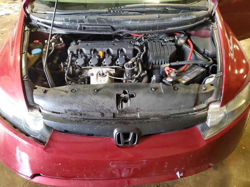2007 Honda Civic მანქანა იყიდება აუქციონზე, vin: 2HGFA168X7H504993, აუქციონის ნომერი: 54647196