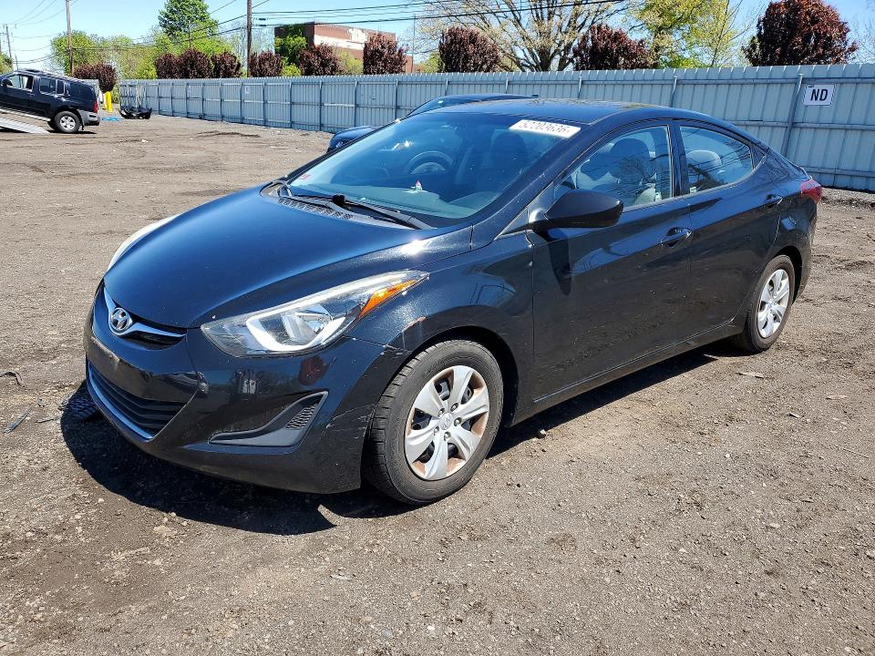 52203636 :رقم المزاد ، 5NPDH4AE4GH754091 vin ، 2016 Hyundai Elantra مزاد بيع