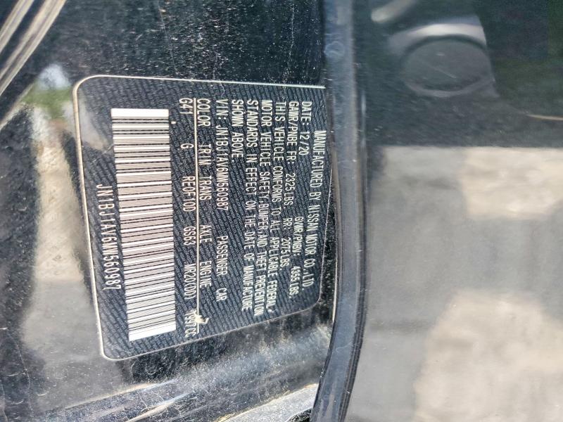 Продаж на аукціоні авто 2021 Nissan Rogue Sport, vin: JN1BJ1AV6MW560987, номер лоту: 52833526