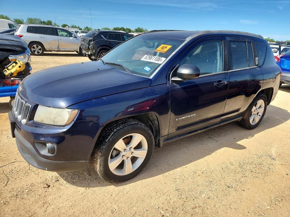 52961106 :رقم المزاد ، 1C4NJCBA9GD568437 vin ، 2016 Jeep Compass مزاد بيع