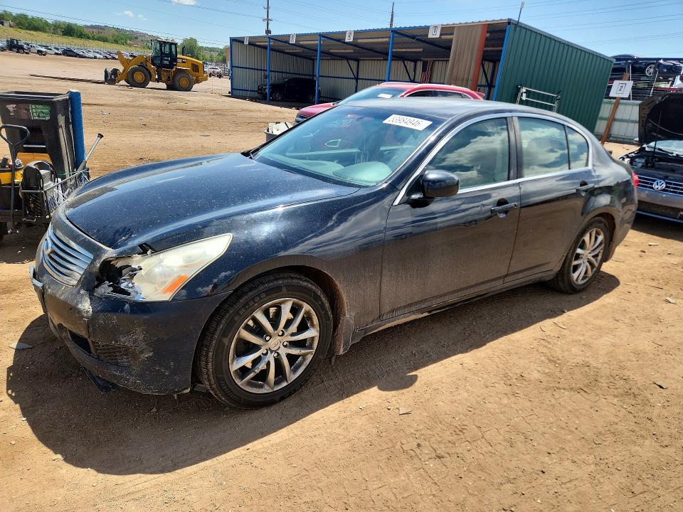 53984946 :رقم المزاد ، JNKBV61F18M263469 vin ، 2008 Infiniti G35 4d 2wd مزاد بيع