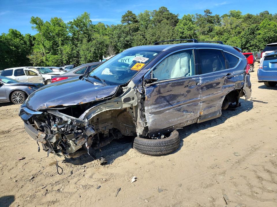 2015 Honda Cr-v მანქანა იყიდება აუქციონზე, vin: 5J6RM4H94FL086050, აუქციონის ნომერი: 55389416