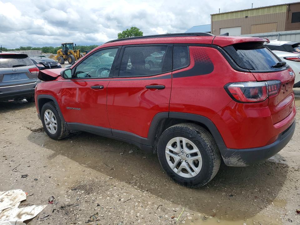 Aukcja sprzedaży 2018 Jeep Compass, vin: 3C4NJCAB4JT186473, numer aukcji: 55421736