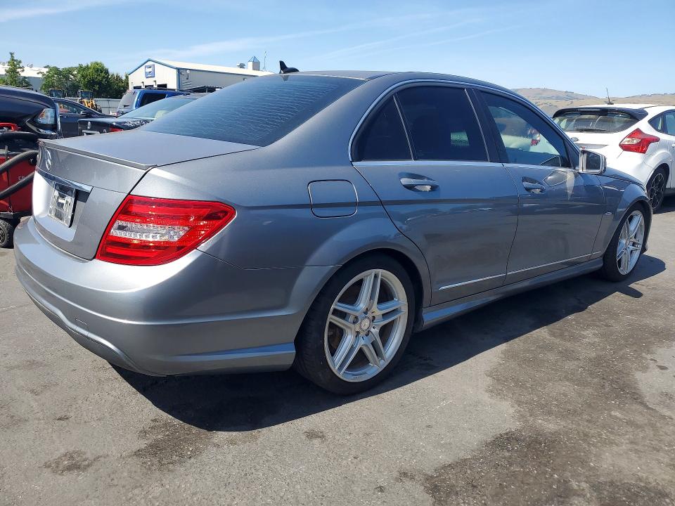 Aukcja sprzedaży 2012 Mercedes-benz C, vin: WDDGF4HB3CR214559, numer aukcji: 52756506