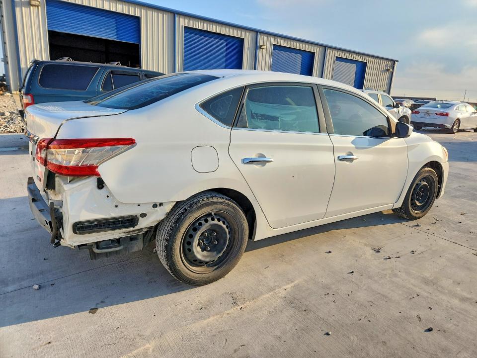 2013 Nissan Sentra მანქანა იყიდება აუქციონზე, vin: 3N1AB7APXDL799591, აუქციონის ნომერი: 54553846