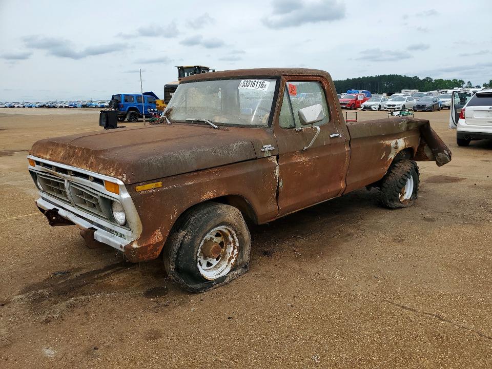 Продажа на аукционе авто 1977 Ford F250, vin: F25SUY00110, номер лота: 53316116