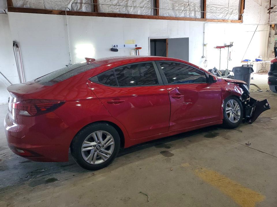 52168226 :رقم المزاد ، KMHD84LFXKU837993 vin ، 2019 Hyundai Elantra مزاد بيع