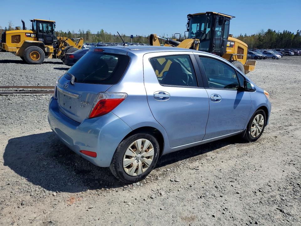 2012 Toyota Yaris მანქანა იყიდება აუქციონზე, vin: JTDKTUD31CD511466, აუქციონის ნომერი: 54979086