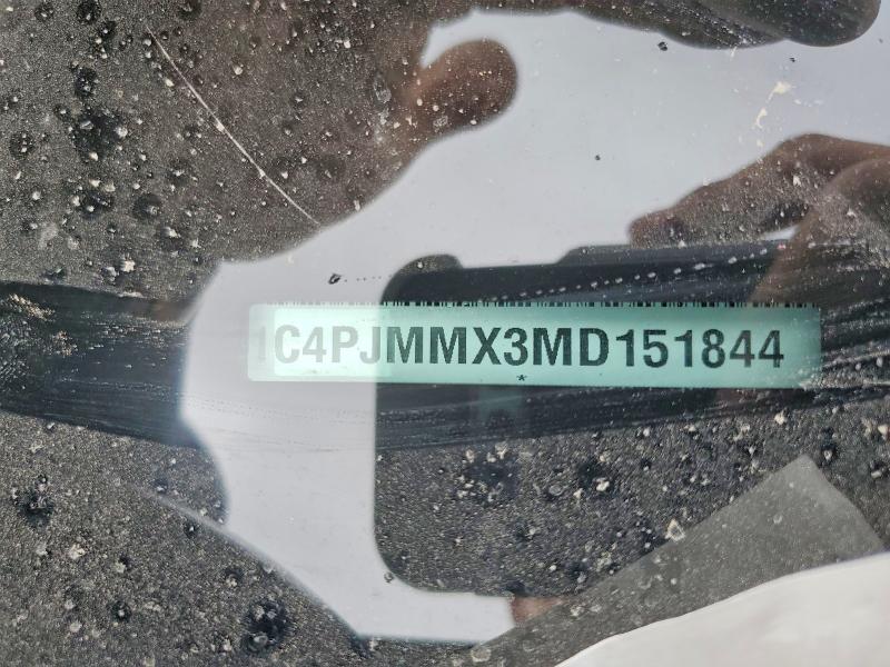 Продажа на аукционе авто 2021 Jeep Cherokee, vin: 1C4PJMMX3MD151844, номер лота: 54299466