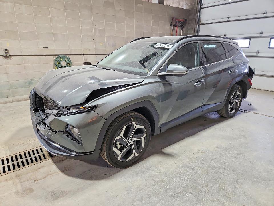 52496076 :رقم المزاد ، 5NMJECAE7NH153094 vin ، 2022 Hyundai Tucson مزاد بيع