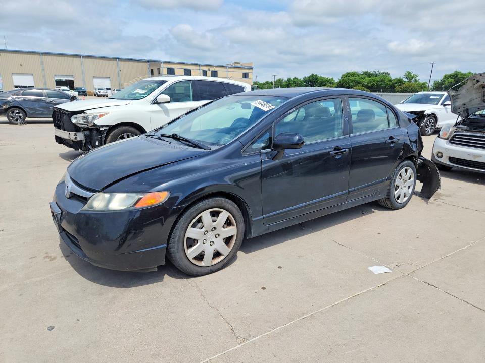 2008 Honda Civic მანქანა იყიდება აუქციონზე, vin: 1HGFA16508L097342, აუქციონის ნომერი: 54449016