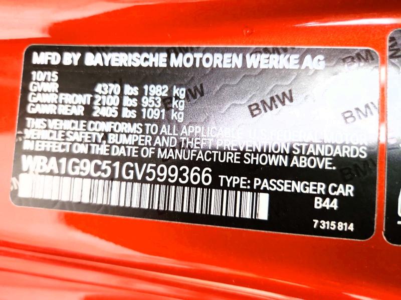 Продажа на аукционе авто 2016 Bmw 228, vin: WBA1G9C51GV599366, номер лота: 53875306