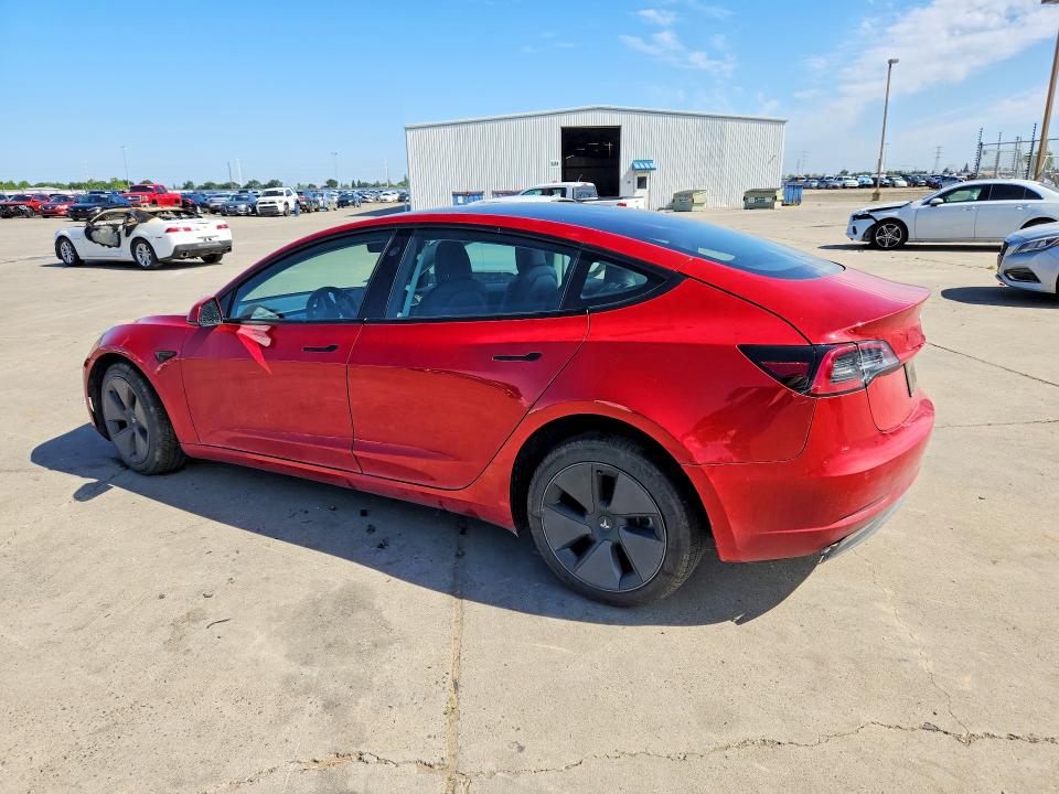 2022 Tesla Model 3 მანქანა იყიდება აუქციონზე, vin: 5YJ3E1EA1NF345939, აუქციონის ნომერი: 53061246