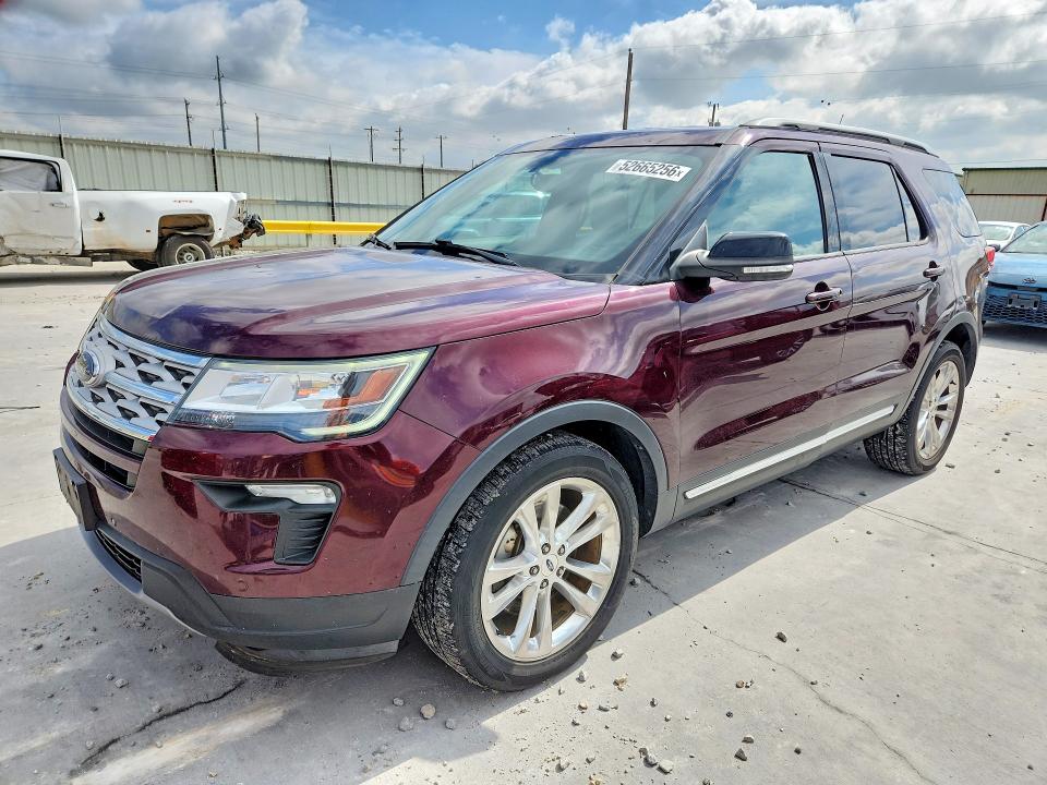 52665256 :رقم المزاد ، 1FM5K7D82JGC70117 vin ، 2018 Ford Explorer مزاد بيع