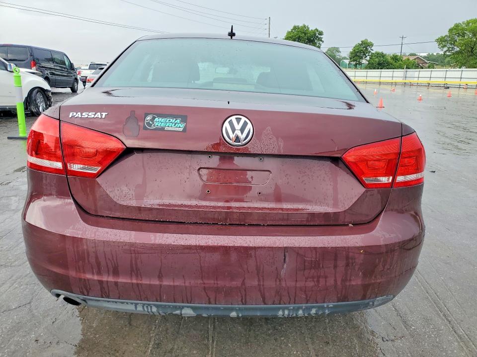 Auction sale of the 2014 Volkswagen Passat, vin: 1VWAP7A31EC011710, lot number: 54185906
